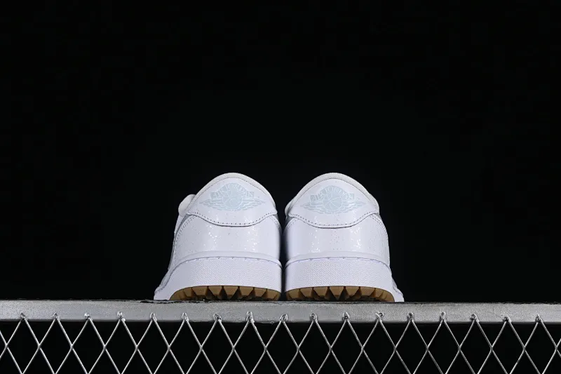 All categories Air Jordan Jordan series basketball shoes Air Jordan 1 Low G version pure original Air Jordan 1 Low Golf AJ1 Joe 1 new golf version raw rubber white DD9315-111